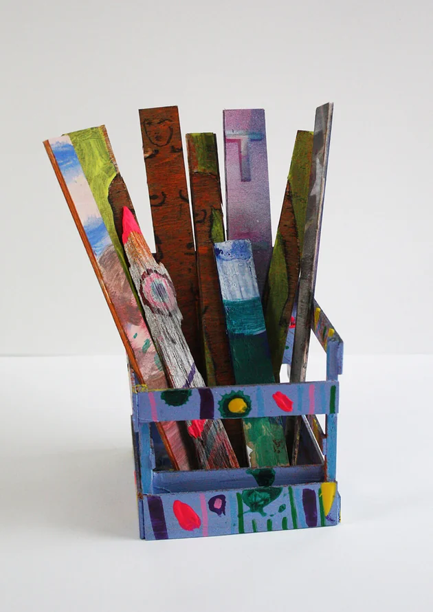 Maquette 2 by Mark Painter — Wood and Acrylic Paint (2024)