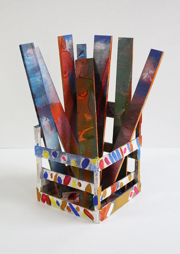 Maquette 3 by Mark Painter — Wood and Acrylic Paint (2024)