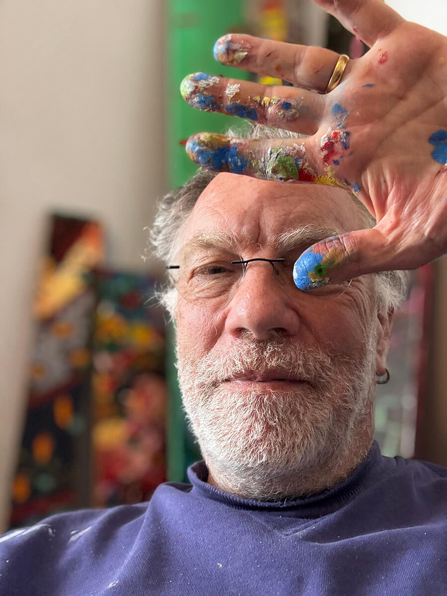 Artwork by Mark Painter - Abstract shapes and textures